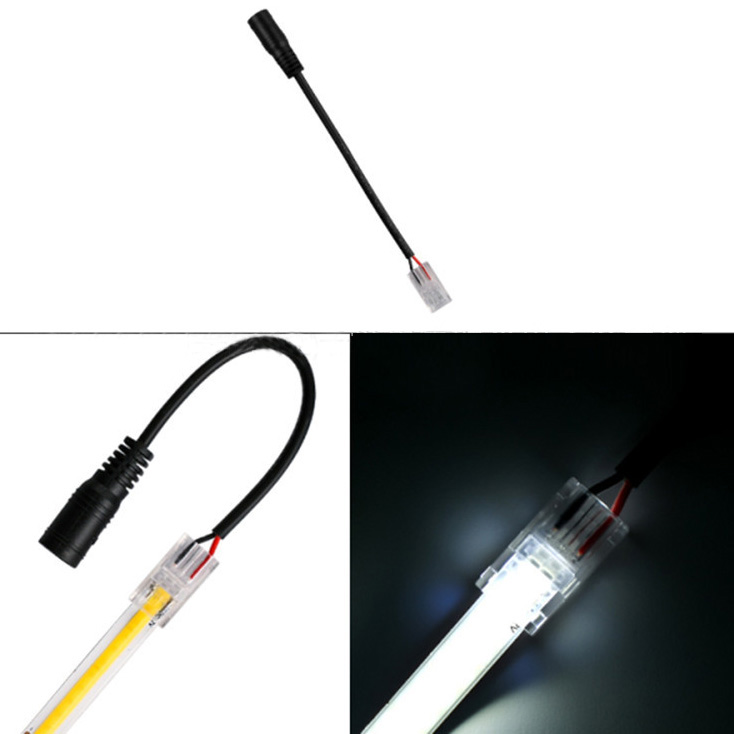 8 mm 10 mm 2 Pin Cable Wire Connector Adapter For 3528 5050 LED Strip Light 8 mm 10 mm 2 Pin Cable Wire Connector Adapter For 3528 5050 LED Strip Light